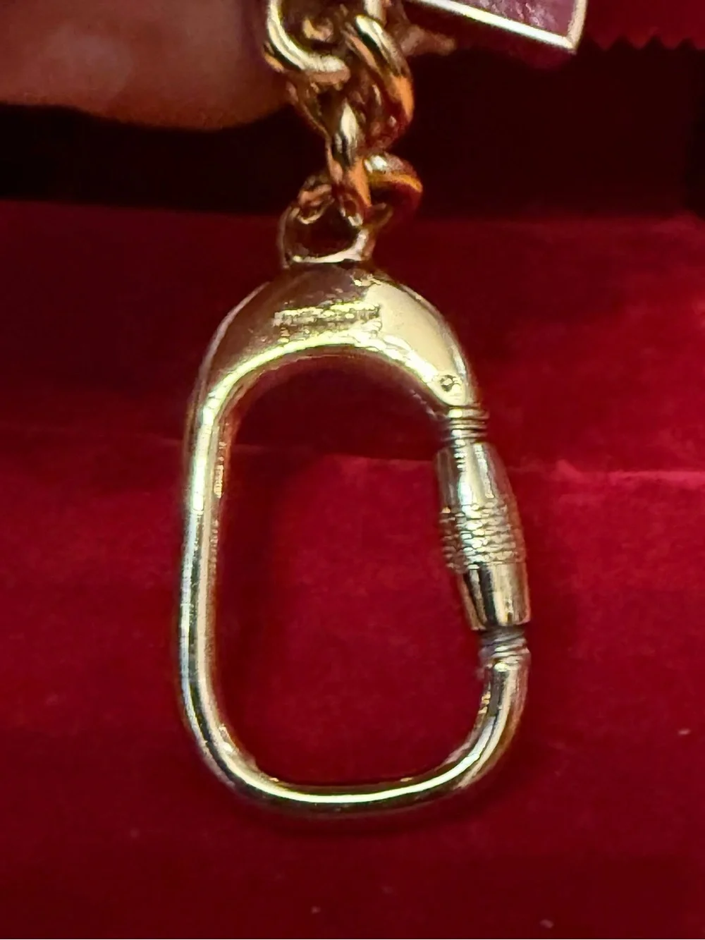 Salvatore Ferragamo gold tone